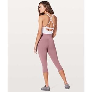 Lululemon Wunder Under Hi-Rise 1/2 Tight *17" Figue Size 6